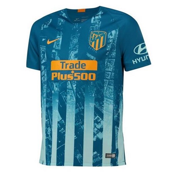 Camiseta Atletico Madrid Tercera 2018-2019 Azul